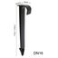50pcs/set DN16 C-type Ground Stakes For PE Pipe Drip Irrigation Hose Carousel 5