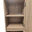 SIDE CABINET 400MM WIDE x 1200MM HEIGHT LIGHT OAK Carousel 3