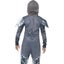 Armoured Knight Deluxe Costume Kids Jumpsuit Grey Carousel 2