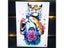 Magical Forest Jaguar Tree Panther Leopard Heart Tattoo Stickers Carousel 4