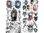 Hero Of Sparta Waterproof Temporary Tattoo Men Women Fake Body ART 21x15CM Troy Carousel 3