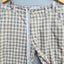 Oxford trouser pants mens size 34 cream checked tartan retro style Carousel 5
