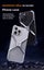 Aluminum Alloy X-shaped Metal Frame Phone Case for iPhone 15 Pro(Silver) Carousel 2