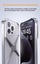 Aluminum Alloy X-shaped Metal Frame Phone Case for iPhone 15 Pro(Silver) Carousel 3