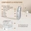 Rechargeable Hearing Aids for Seniors Digital Hearing Amplifiers (Silver) Carousel 4