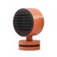 Portable Fan Heater, Ptc Heating Element Overheat Protection Quiet Heater Orange Carousel 1