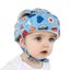 Kids Cap Anti-collision Protective Hat Safety Helmet Adjustable Beige Bear Style Carousel 6