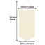 2pcs Pin Badge Display Banners Canvas Hanging Brooch Organizer Storage Case Carousel 3