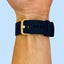 Shinola 22mm Range Silicone Watch Straps with Rose Gold Buckles Carousel 5