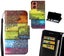 Moto G04 Case wallet fine leather case printed Carousel 1