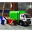 1/50 Diecast Engineer Sanitation Garbage Transportation Alloy Car Carousel 5