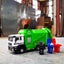 1/50 Diecast Engineer Sanitation Garbage Transportation Alloy Car Carousel 6