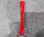 LOVELY VINTAGE RED GLASS VASE Carousel 8