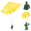 30 Pcs Outdoor Toys Children Plaything Parachute Plaything Mini Parachute Flyin Carousel 2