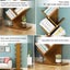 5 Layer Tree Shape Bamboo Bookshelf Reading Storage - Brand New NZ Stock Carousel 5