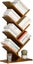 4 Layer Tree Shape Bamboo Bookshelf Reading Lounge - Brand New NZ Stock Carousel 1