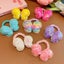White Kids Hair Sequin Bowknot Hair Ties Elastic Hair Bands Carousel 3