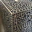 Bone Inlay Scroll Vine Cabinet in Blue Carousel 3