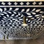 Bone Inlay Scroll Vine Cabinet in Blue Carousel 5