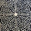 Bone Inlay Scroll Vine Cabinet in Blue Carousel 8