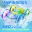 Amphibious Remote Control Car Boat,Water Pool Toys Carousel 2