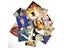 TD ZW 20Pcs Lot Stickers For Car Laptop Luggage Etc. Carousel 3