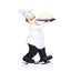 chef figurine statue kitchen figurines Mini Chef Shape Decoration Cute Chef Carousel 3