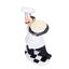 chef figurine statue kitchen figurines Mini Chef Shape Decoration Cute Chef Carousel 5