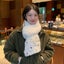 warm plush scarf Women Plush Scarf Cute Thicken Warm Simple Fashionable Button Carousel 7