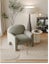 CLEARANCE - Vesper Accent Lounge Chair - Grey Boucle *Floor Display *45% OFF* Carousel 4