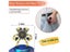 12/16PCS Funny Sensory Fidget Toys Deformable Chain Robot Spinners Fingertip Carousel 8