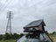 Brand New Hiking Camping Car/Truck/Suv/Van Roof Top Tent With Ladder - Gray Carousel 4