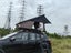 Brand New Hiking Camping Car/Truck/Suv/Van Roof Top Tent With Ladder - Gray Carousel 5
