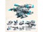 6 In 1 Building Block Toys Cute Cartoon Navy Force Mini Block Toys For Children Carousel 4
