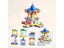 6 In 1 Building Block Toys Cute Cartoon Navy Force Mini Block Toys For Children Carousel 7