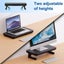 Monitor Stand Riser Adjustable Height Laptop Bracket With Storage Drawer Carousel 7