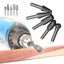 5pcs Woodworking Steel Rotary Rasp File 1/4" Shank Rotor Craft Files Rasp CHK29M Carousel 4