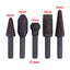 5pcs Woodworking Steel Rotary Rasp File 1/4" Shank Rotor Craft Files Rasp CHK29M Carousel 6