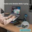 Laptop Stand with Lighting 9-Level Adjustable Notebook Stand Carousel 7