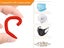 5 Pairs of Painless Earloop Ear Hooks for Face Cover Carousel 3