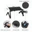 Portable 360 Degree Adjustable Foldable Aluminium Alloy Desk Stand with Cool ... Carousel 15