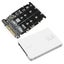 U2PCB U.2 Adapter Card SFF-8639 SSD Expansion Card PCIE3.0 X4 SATA Dual I CHK29M Carousel 1