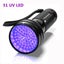 High quality Black Light UV Light 51LED 21LED 12LED UV Light 395-400nm LE CHK29M Carousel 4