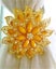 Flower Shaped Magnet Curtain Tieback Rings Spring Rhinestone Steel Wire M CHK29M Carousel 2