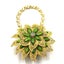 Flower Shaped Magnet Curtain Tieback Rings Spring Rhinestone Steel Wire M CHK29M Carousel 5