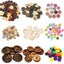 Mixed 2/4 Holes Vintage Mixed Painting Wooden Buttons For Crafts Scrapboo CHK29M Carousel 6