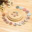 Mixed 2/4 Holes Vintage Mixed Painting Wooden Buttons For Crafts Scrapboo CHK29M Carousel 10