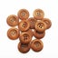 Mixed 2/4 Holes Vintage Mixed Painting Wooden Buttons For Crafts Scrapboo CHK29M Carousel 11