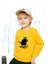 Hippie Cat Applique Heat Transfer For Kid Clothes DIY Owl Rabbit Iron-On CHK29M Carousel 7