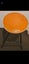 Mid Century Orange Stool Carousel 2
